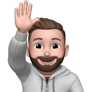 Zach waving hello memoji